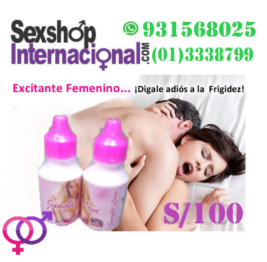 JUNGLE LOVE EXCITANTE ORGÁSMICO MAS INTENSO SEXSHOP LIMA 931568025